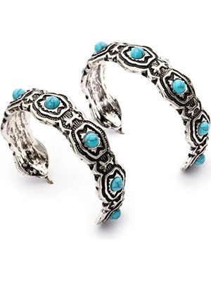 Twist KONTRAST TAŞLI HALKA KÜPE TS1260068157122