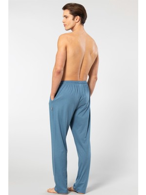 Cacharel Modal Pijama Tek Alt 2171/İNDIGO