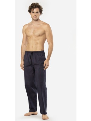 Cacharel Erkek Dokuma Pijama Tek Alt 2240/LACIVERT 3