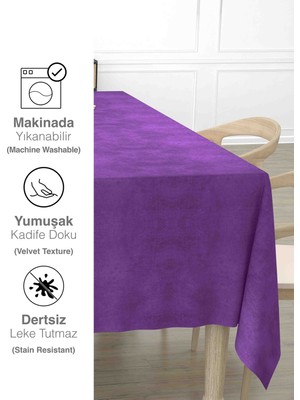 Ayzen Home Kadıfe Dokulu Masa Örtüsü Arvin Serisi