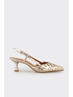 Elle Gold Deri Kadın Günlük Ayakkabı