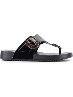Igor Kadın Siyah Sandalet Siyah Kadın Tokalı Sandalet S10364-NEGRO