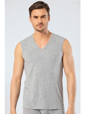 Cacharel Erkek V Yaka Spor Atlet 1304/GRI