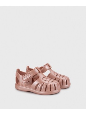 Igor Tobby Solıd Sandalet Nacar Parlak Tobby Sandalet S10366-010 Tobby Nc. Kız Çocuk Sandalet