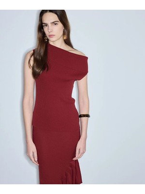 İpekyol Omzu açık ribanalı triko IS1260050109054