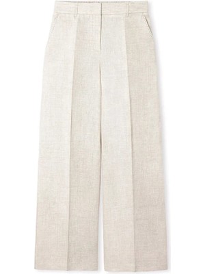 İpekyol Kemerli Keten Pantolon IS1260003212030