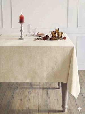 Ayzen Home Kadıfe Dokulu Masa Örtüsü Arvin Serisi