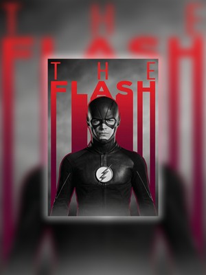 Tugo A4 Boyutunda Metal The Flash Tablosu