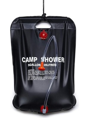 20 Litre Solar Isıtıcılı Kamp Duş Torbası  Nemere
