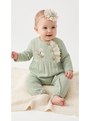 Miniborn Şık Hediyelik Fiorella Romber Bebek Tulum