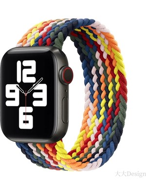 Maxdora Ally Apple Watch 7-8 45MM 6-5-4 44MM Watch Ultra 49MM Single Loop Plastik Kayış Ko - MX002U-7IYI9