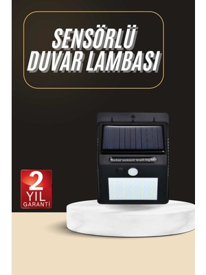 Maxdora Solar Dekoratif Lambası Sensörlü LED Işık Bahçe Aydınlatma - MX002U-7JQL88