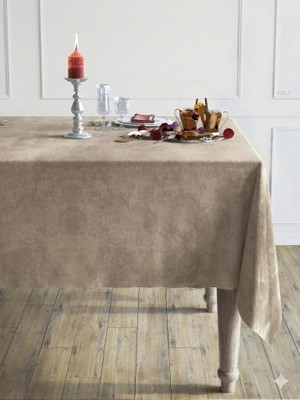 Ayzen Home Kadıfe Dokulu Masa Örtüsü Arvin Serisi