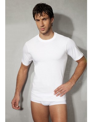 Doreanse Erkek Pamuklu Yuvarlak Yaka Kısa Kol T Shirt 2505