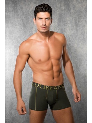 Doreanse Erkek Modal Haki Torbalı Normal Paça Boxer 1766