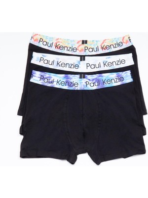 Paul Kenzie 3'lü Erkek Boxer - Rainbow 19