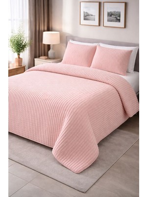 Ecem Home Merinos Kutulu Tek Kişilik Modernline 2 Parça Battaniye Seti