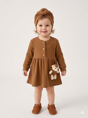 Popshops Şirin Ayıcıklı Elbise