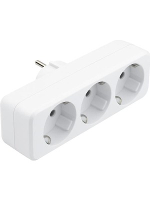 De-Pa DPA-10011 Üçlü Golyat Düz Fiş Priz 250V 16A 3500W