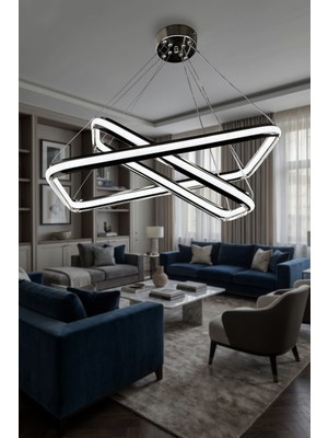 G-Light Kelebek Model 2'li Salon - Oturma Odası LED Avizesi