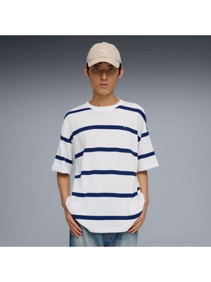 Puma Erkek Beyaz Puma Select Essentials Waffle Tee Beyaz Erkek T-Shirt