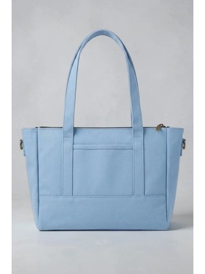 Old Cotton Mumlu Kanvas Tote Omuz Çantası ve El Çantası (Ayarlanabilir Ek Askı) Dina