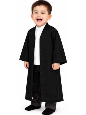 Cocuk Namaz Cübbesi Buhara Yaka Erkek Namaz Elbisesi Kostüm