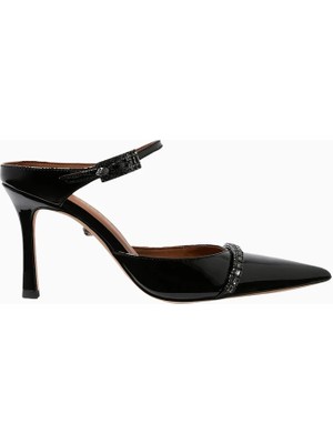 Kurt Geiger Strass Point 90 Taşlı Rugan Topuklu Kadın Mule
