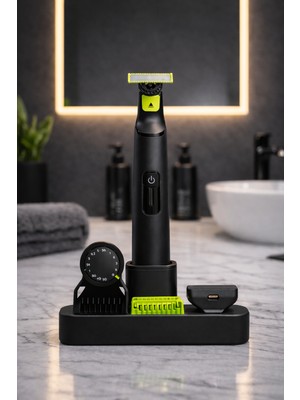 Ceatly Oneblade Pro Uyumlu Stand | Şarj Kablo Girişli Organizer Stand