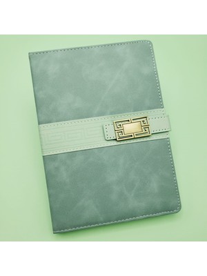 Tarihsiz Ajanda Defter Su Yeşili  Nemere