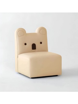 Koala-Cube Deri Görünümlü Çocuk Koltuğu