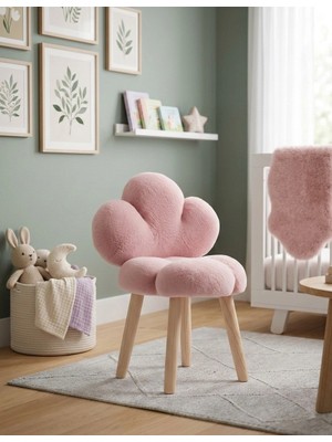 Pugimo Blossom-Soft Çiçek Formlu Çocuk Sandalyesi
