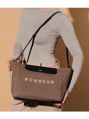 Bonheur Clutch ve Omuz Çantası