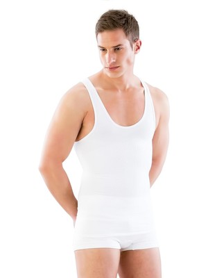 Beyaz Mı Emay E1002 U Yaka Erkek Korse Atlet