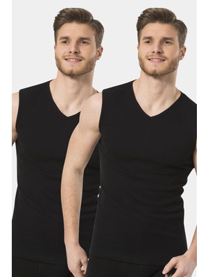 Türen Erkek Spor V Yaka Atlet 2'li Paket