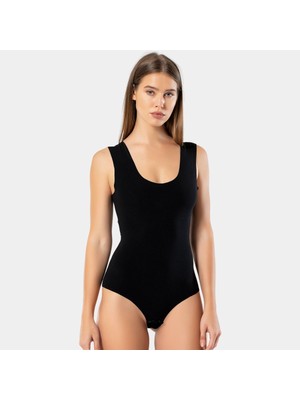 Türen Kadin Lazer Kesim Pamuklu Çitçitli Body