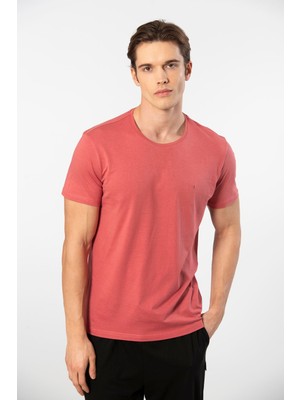 Cacharel Erkek Bisiklet Yaka T-Shirt