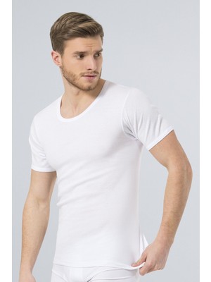 Türen Erkek Ribana O Yaka Fanila