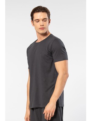 Cacharel Erkek Bisiklet Yaka T-Shirt