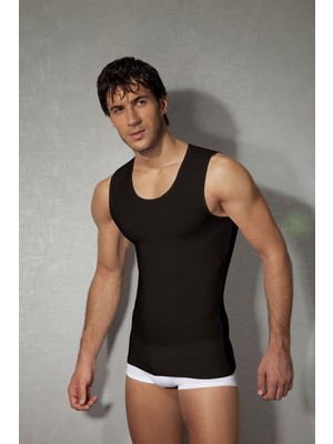 Doreanse Erkek Siyah Modal Bisiklet Yaka Atlet 2205