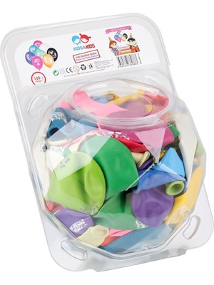 STR-122 Kids Kids Iyiki Doğdun Balon 100LÜ Koli 36 Pk