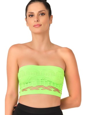 Yeşil Mı Emay 4050 Double Örgü Toparlayıcı Straplez Büstiyer