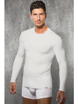 Doreanse Erkek Viloft Termal Yuvarlak Yaka Uzun Kol T Shirt 2965