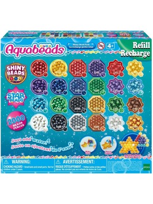 31995 Aquabeads Parlak Boncuk Paketi (Yedek Paket) 2000 Parça +4 Yaş