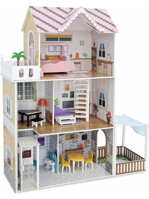 TX1195 Ahşap 3 Katlı 15 Parça Aksesuarlı