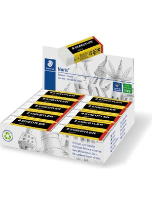 Staedtler Noris Silgi (65X23X13MM) 20'li Kutu