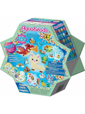 31601 Aquabeads Starbead Başlangıç Seti 1000 Parça Boncuk +4 Yaş