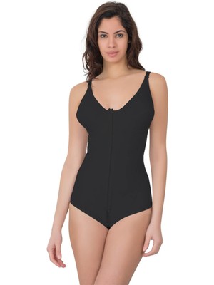 Siyah Mı Emay 2871 Balenli Agraflı Toparlayıcı Boy Korse