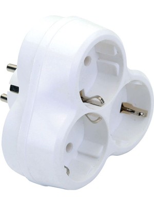 De-Pa 3'lü Papatya Golyat Priz Çoklayıcı