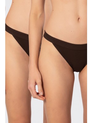 Türen Kadin Likrali Ribana Tanga 2'li Paket